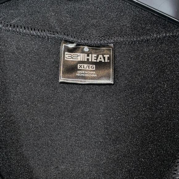 32° Degrees Women's Fleece Half-Snap Top - Black XL - Picture 8 of 8